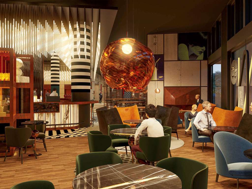Hotel Pullman Berlin Schweizerhof Ristorante foto The Library
