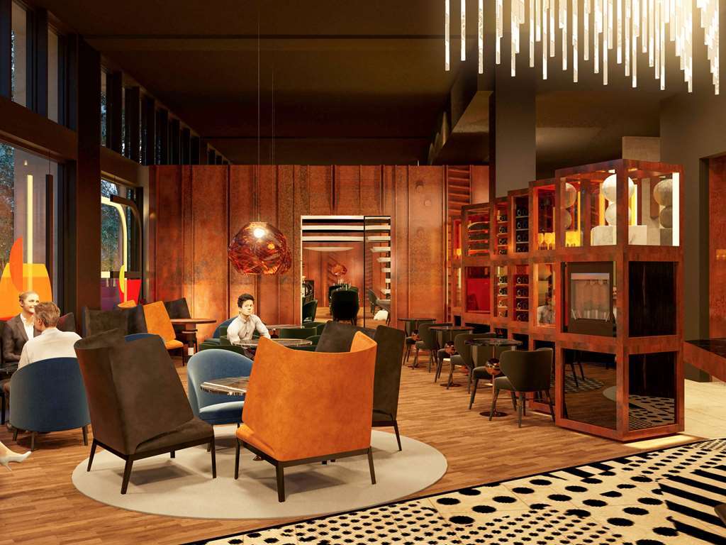 Hotel Pullman Berlin Schweizerhof Ristorante foto The interior of the hotel